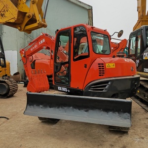 Utilisé pour l'excavatrice Kubota KX185 Petite pelleteuse japonaise de 8.5 tonnes d'occasion avec composant moteur central - Product Image 2