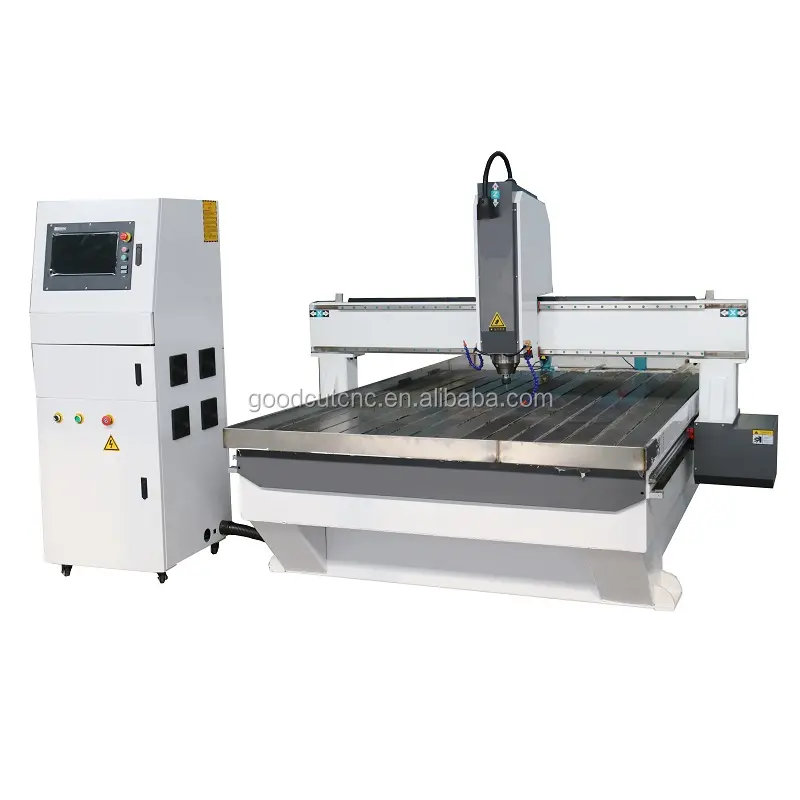 GC1325 1530 cnc metal kesme router ahşap oyma makinesi ile avrupa ithalat kiti ve su deposu