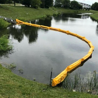 Barrière gonflable écologique d'inondation pour la barrière de barrière d'algues de flottaison de mer