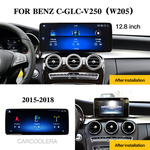 Pantalla de Navegación para Automóvil Android Ultradelgada con Qualcomm de 12.<span class=keywords><strong>8</strong></span> Pulgadas, con Carplay, para Mercedes Benz Clase A, Clase C, GLA, GLC, W176, W117, W205 - Product Image 2