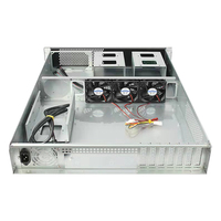 Casing Kabinet Logam untuk Server NAS 2U Grosir, Hot Swap ATX 8, Rakmount, untuk Penyimpanan Server dan NAS