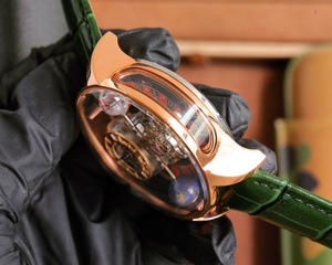 Relojes de Hombre de Alta Gama con Diseño Mecánico Tourbillon de Alta Calidad en Oferta, Correa Verde - Product Image 6