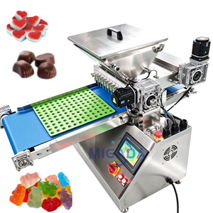 Machine <span class=keywords><strong>de</strong></span> remplissage <span class=keywords><strong>de</strong></span> bonbons en spirale, <span class=keywords><strong>de</strong></span> bonbons gélifiés en forme d'ours, <span class=keywords><strong>de</strong></span> sucettes et <span class=keywords><strong>de</strong></span> bonbons à la cire, pour la fabrication <span class=keywords><strong>de</strong></span> petits bonbons et <span class=keywords><strong>de</strong></span> bonbons au miel - Product Image 3
