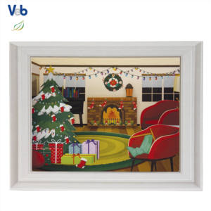 Foldable 3D Pop Frame Box <b>Christmas</b> Home Funfair <b>Card</b> Eco Friendly <b>Handmade</b> Customized Professional Designers Thank You <b>Card</b> - Product Image 1
