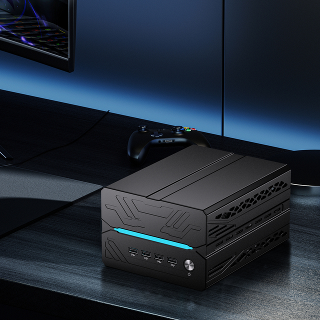 MSECORE Mini Gaming Pc 13/14th Gaming Computer I9 RTX5060 8g Desktop Computer WiFi6E 64GB DDR5 2TB NVME SSD for Gaming Business
