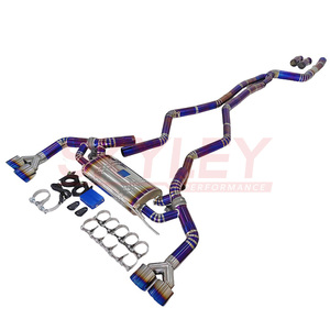 Sistema Catback de escape Valvetronic Performance Titanium para Bmw 3 Series G20 B58 M340i 3,0 Caja de cartón de escape 1 Juego 3 años - Product Image 2