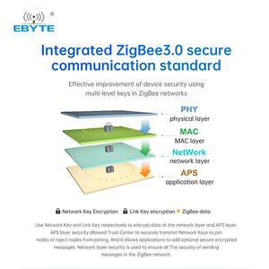 Módulo Zigbee 3.0 Ebyte ODM E180-2G4Z20SX Silicon Labs Efr32mg13p, Módulo Zigbee Tuya, Comandos Uart Serial AT, Automatización del Hogar - Product Image 3