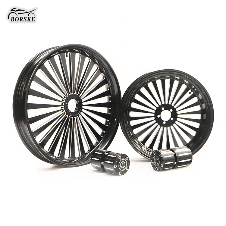 Performance Machine Motorcycle Wheel Rim Forged Wheels F 23x3.5 R 18x5.5 for Harley Davidson
