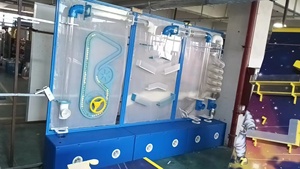 Nuova tendenza custom parco giochi al coperto per bambini sensoriali con musica tubo di luce a sfera gioco da parete per interni attrezzature da parete gioco interattivo - Product Image 3