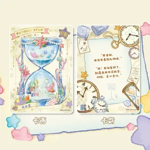 スポンジボブ ブラインドボックス コレクタブルカードゲーム アニメキャラクター かわいいアクセサリー 誕生日プレゼント 精巧なプラスチック紙のおもちゃ Kayou Kp55 - Product Image 3