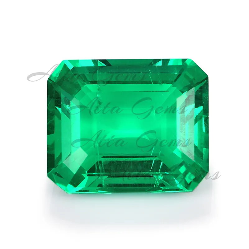 Synthetic Stone Prices 7*5mm 0.8 Carat Emerald Price Per Carat Lab Grown Colombian Emerald