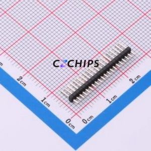 ZX-PZ1.27-1-20PZZ Pin Header Through hole Component (THT),P=1.27mm Connector 1x20P 1.27mm Pin Header Through Hole - Product Image 1