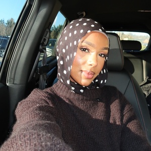 Polka dot geprinte modal <span class=keywords><strong>hijab</strong></span>. Kies de best verkochte lichtgewicht en zachte sjaals, ademende sjaals en shawls voor moslimvrouwen. - Product Image 1