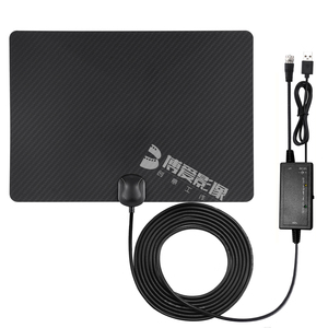 HDTV Kỹ Thuật Số Trong Nhà Khuếch Đại Ăng-ten Truyền Hình Freeview 4K 1080P HD VHF UHF Cho Kênh Địa Phương 130 Dặm Phạm Vi 1.5C-2V AH-LINK - Product Image 1