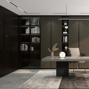 Panneau d'armoire en chêne du <span class=keywords><strong>Limousin</strong></span> KAPOK surface de texture de grain de bois 4x8 panneau de particules de mélamine foshang - Product Image 6