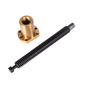 Tornillo trapezoidal de acero al carbono OEM de alta resistencia T20 para impresora 3D, roscado laminado, 1.5 años ZCF - Product Image 1