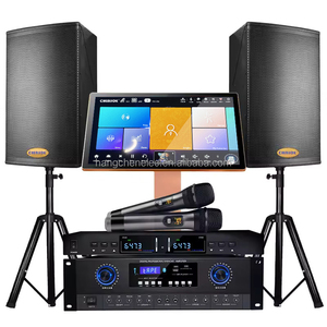 เครื่องเล่นเพลงจู๊คบ็อกซ์ขนาด 22 นิ้ว 2T รองรับหลายภาษา พร้อมใช้งานในบ้าน ขายดี ไมโครโฟนไร้สายแบบพกพา สำหรับคาราโอเกะระดับมืออาชีพ - Product Image 1