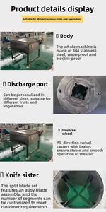 Machine à fendre les figues à 4 pétales Machine de séparation à 6 pétales Melon amer Machine à fendre à 8 pétales Chrysanthème - Product Image 6