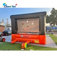 Jeu de sport gonflable Football Football Tir Cibles But Pitch football gonflable fusillade