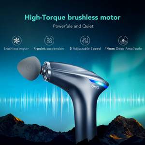 Pistolet de massage professionnel pour le corps et le visage SKG X7 - Product Image 4