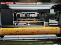 Machine d'impression flexographique de type unitaire, machine d'impression flexographique haute précision pour emballages en rouleaux de plastique