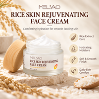 Soins de la peau coréens, lait pour le visage contre l'acné, crème de riz éclaircissante naturelle
