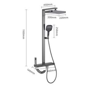 Colonne <span class=keywords><strong>de</strong></span> <span class=keywords><strong>douche</strong></span> moderne pour salle <span class=keywords><strong>de</strong></span> bain, mitigeur <span class=keywords><strong>de</strong></span> <span class=keywords><strong>douche</strong></span>, <span class=keywords><strong>kit</strong></span> <span class=keywords><strong>de</strong></span> robinetterie <span class=keywords><strong>de</strong></span> <span class=keywords><strong>douche</strong></span> à effet pluie, système <span class=keywords><strong>de</strong></span> pomme <span class=keywords><strong>de</strong></span> <span class=keywords><strong>douche</strong></span> intelligente, tuyau - Product Image 3