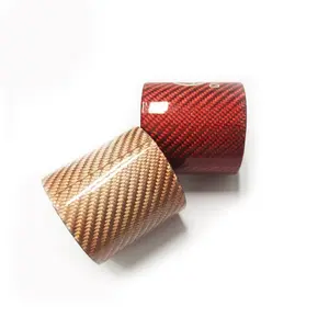 China Manufacturer 3k Twill Colored Carbon Fiber Tube Pipe