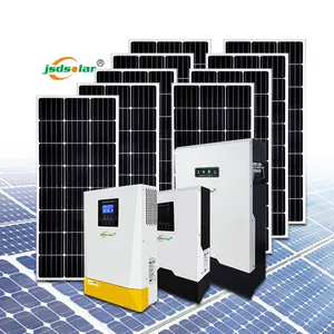 Kapalı ızgara güneş enerjisi sistemi 2kw 3kw 5kw 6kw 8kw 9kw 10kw 12kw 14kw 15kw fotovoltaik sistemi