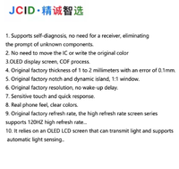 Écran de diagnostic JCID pour iPhone 12 Pro à 14 15 16 Pro Max OLED LTPS LCD – Outil sans démontage de l'IC tactile