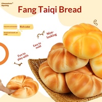 Jouet Squishy Anti-Stress Fangtaiqi Bread ButterMoist, Ultra-Doux et Moelleux, à Rebond Ultra-Lent
