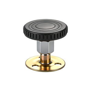 Almohadilla de Fieltro Ajustable para Muebles, Soporte Fijo para Cabecera de Cama de Metal, Antivibración, Antideslizante - Product Image 1