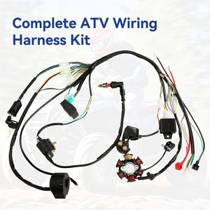Kit Completo de Cableado SHIQINHA para Tao Tao Coolster <span class=keywords><strong>125cc</strong></span>/110cc ATV Quad 4 Ruedas 4 Tiempos, Conductor de Cobre, PVC - Product Image 3