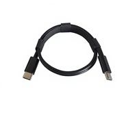 Cable de Datos USB 3.1 Tipo-C de Doble Conector, Venta Directa de Fábrica, Blindaje Trenzado, Revestimiento TPE, Carga Rápida PD para Cámara y Computadora