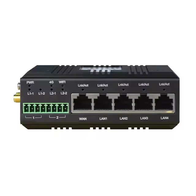 Industrial 4G LTE VPN Cellular Router With SIM Card Slot RS-232/RS-422/RS-485 Router