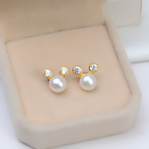 Boucles d'oreilles en argent S925, longues, à pampilles, motif étoile de mer, avec 5-6 perles, support d'accessoires DIY, produit semi-fini 885 pour les fêtes - Product Image 3