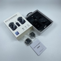 2025 Grandes Ventes Micro-Casque sans Fil Mini Double Portable F11-2 3 en 1 avec Réduction du Bruit et Mini Clip de Col