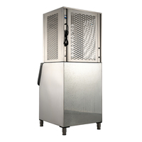 Glace commerciale faisant la machine à glace de flocon d'eau douce de 300kg/jour pour le refroidissement rapide de poisson