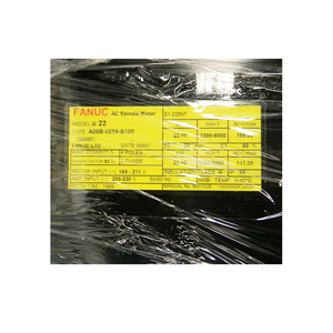 มอเตอร์แกนหมุน AC รุ่น FANUC A06B-0859-B100 - Product Image 1