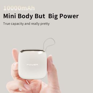 Nuevo Banco de Energía Portátil PPS de 35W y 10000mAh con Batería de Litio-Polímero, Carga Rápida, Pantalla LED y Cable Tipo-C para Teléfonos y Laptops - Product Image 3