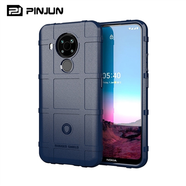Shockproof Square Rugged Shield Durable Rubber TPU Phone Case for Nokia 5.4 1.4 3.4 2.4 G20 G21 G11 Back Cover