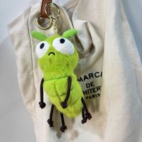 Série d'insectes créatifs de dessin animé, jouet en peluche mignon, cafard, chenille, moustique, pendentif en coton PP, porte-clés, poupée