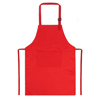 Apron Anak DIY untuk Iklan Lintas Negara, Set Celemek Masak, Merek QC, Ramah Lingkungan, Poliester Nonwoven Tanpa Lengan, Logo