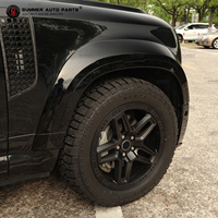 Pièces de rechange automobiles en gros Arcs de roue Pare-chocs avant Grille de mise à niveau Kit de carrosserie pour Defender 110 Accessoires