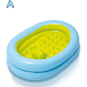 PVCインフレータブル新デザインビニールPVCエアブローインフレータブルベビーバスタブベビーバスベイスン屋内家庭用バスプール - Product Image 1