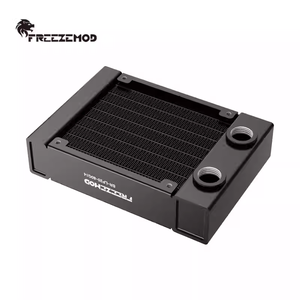 Radiateur en aluminium de 80 mm pour refroidissement liquide d'ordinateur, petit dissipateur thermique, conforme ROHS, modèle SR-LP20-80F95 / SR-LP20-80G14, matériau aluminium A - Product Image 2