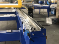 Machine de découpe plasma CNC à double tête détachable pour la découpe de métaux