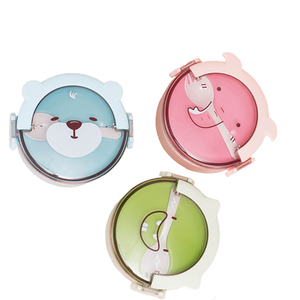 Hộp Đựng Thực Phẩm Chất Liệu PP + PS Dễ Mang Theo 0,6 L 2.4 L Hộp Cơm Trưa Bento Chống Rò Rỉ Cho Trẻ Em Kèm Thìa - Product Image 3