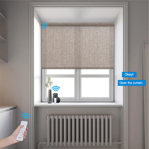 Stores enrouleurs électriques occultants et imperméables personnalisés pour bureau, stores verticaux motorisés en plastique pour extérieur - Product Image 1