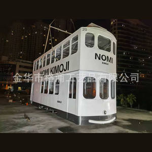 Custom 9M 12M Metal British Double Decker <b>Bus</b> For Mall Theme Park Mobile Boutique Hotel - Product Image 2